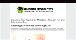 Desktop Screenshot of milestoneboston.com